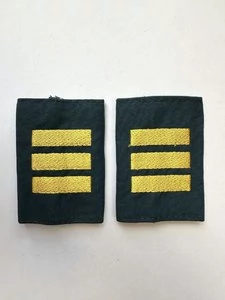 Фальш погоны МЧС с вышивкой 8х6см звание Сержант
