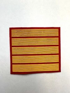 Нашивка курсовка 5 курс прямая пластизоль