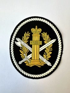 Шеврон пришивной на рукав ФСИН (учреждение УИС) пластизоль