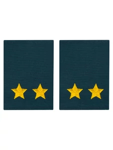 Фальш погоны МЧС с вышивкой 8х6см звание Подполковник