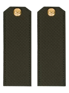 Погоны МО общевойсковые на китель зеленые звание Рядовой Картон