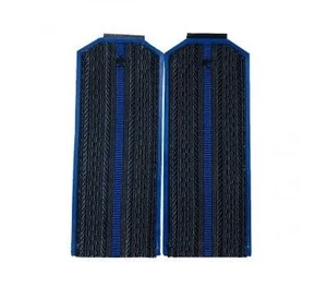 Погоны ФСБ / ФСО повседневные на куртку 1 просвет галун 14х5см ПЛАСТИК