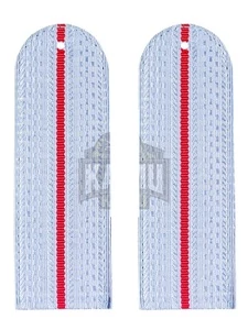 Погоны Полиции повседневные на рубашку 1 просвет галун 14х5см картон