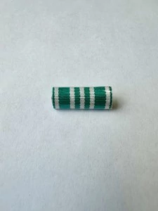 Орденская планка ФТС За службу 3 степени 10 лет цвет зеленый на Булавке