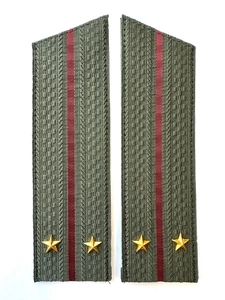 Погоны Росгвардии ФСВНГ на китель в сборе Лейтенант скос галун 17х5см