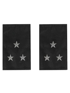 Фальш погоны СОБР ОМОН Старший Лейтенант цвет черный