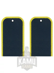 Погоны РЖД с кляммерами в комплекте цвет темно-синий без надписи