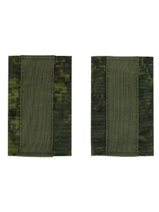 Фальш погоны цифра зеленая с галунной лентой Старшина 8х5 см на бушлат