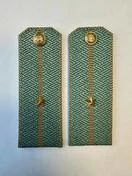 Погоны Таможенной службы на рубашку картон звание Младший Лейтенант цвет олива