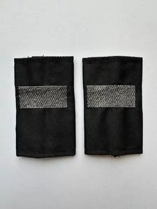 Фальш погоны СОБР ОМОН Старший Сержант цвет черный