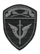 Шеврон Росгвардии, Омон цвет черный