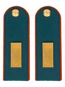 Погоны МЧС на китель Картон с фурнитурой звание Старшина