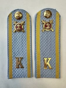 Погоны Курсант Полиции 14см КАРТОН в сборе с фурнитурой