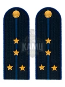 Погоны Юстиции в сборе на китель картон 13 см звание Капитан