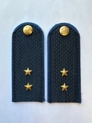 Погоны Юстиции в сборе на китель картон 12 см звание Прапорщик