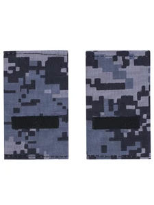 Фальш погоны камуфляж синяя цифра 9x5 см звание ефрейтор