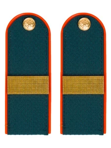 Погоны МЧС на китель ПЛАСТИК с фурнитурой звание Старший Сержант