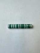 Орденская планка ФТС За службу 2,3 степени 10,15 лет цвет зеленый на Булавке