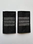 Фальш погоны СОБР ОМОН Сержант цвет черный