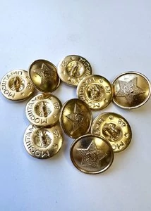 Пуговицы Армии СССР шинельные (мундирные) 10шт. с хранения
