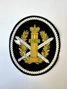 Шеврон пришивной на рукав ФСИН (учреждение УИС) пластизоль