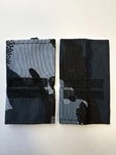 Фальш погоны ФСИН на бушлат звание Младший Сержант цвет синяя кукла