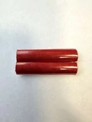 Планка форменная за легкое ранение двойная цвет красный