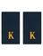 Фальш погоны Полиции Курсантские нового образца Буквы К в комплекте (металл)
