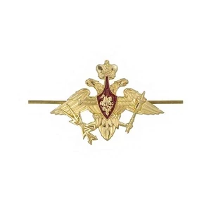 Орел на тулью фуражки Космические войска
