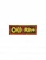 Нашивка на липучке Группа крови I + цвет зеленый