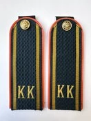 Погоны Кадетский корпус КК МЧС 13,5 см пластик в сборе с фурнитурой