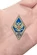Знак об окончании Военной Академии Ракетных Войск Стратегического Назначения им. Петра Великого цвет синий