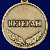 Медаль сувенирная Ветеран "За Чеченскую кампанию"