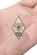 Знак об окончании ВА В ПВО обороны им. Маршала Советского Союза А.М. Василевского цвет белый