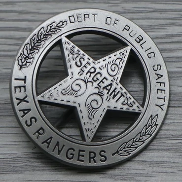 Значок рейнджера США Texas Rangers 4.5 см
