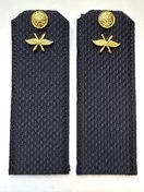 Погоны ВКС ВВС с фурнитурой темно-синие Рядовой КАРТОН