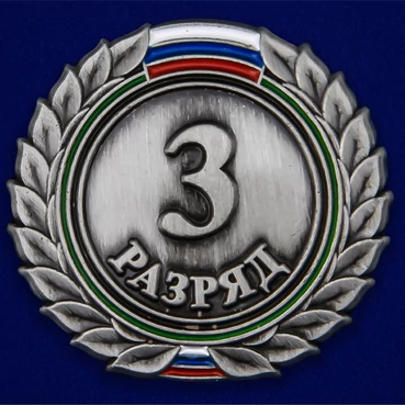 Знак 3-й разряд №486