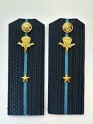 Погоны ВДВ синие Младший Лейтенант в сборе Пластиковые