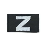 Шеврон Z прямоугольник 7х5см цвет черный