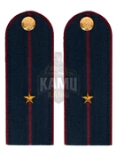 Погоны ФСИН на КИТЕЛЬ картон звание Мл. лейтенант 13 см
