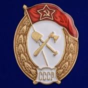Знак об окончании Училища строительства охранных систем СССР №2731