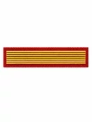 Нашивка курсовка 1 курс прямая пластизоль
